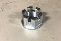 1-3/4  FLANGED CASTLE NUT - P/N 500130