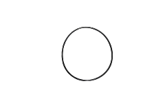 O-RING. 53.7X1.78 (2.114X.070), - P/N 9139-B